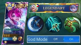 NEW META! MELISSA 100% BEST DAMAGE BUILD AND EMBLEM!! (melissa best build 2025) - MUST TRY! | MLBB