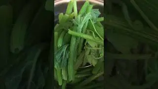 Easy and Quick Pumpkin Leaves Soup #vegetablesgarden #pumpkinleaves #shorts #cookingvideo