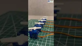 Control Multiple Servo using Arduino  #servomotors #roboarmy #arduinoproject #scienceproject