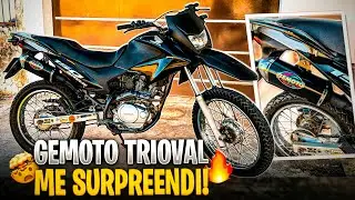 GEMOTO NA BROS 150! MELHOR QUE FORTUNA!!