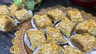 البقلاوة الترند لي دارت حالة جبتهالكم اليوم بمقادير مضبوطة و رايي فيها