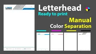 letterhead color separation in illustrator
