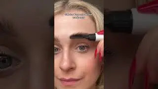 how to achieve @Sabrina Carpenter bold bushy eyebrows in 2 easy steps using tge best eyebrow product