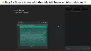 Learn Granola AI | Smart Note-Taking with AI | 2025 | RNS Institute of Technology