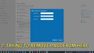 HOW TO REMOVE LOGIN PASSWORD IN WINDOWS 10