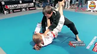 Girl vs Boy Grappling 😱 | SHOCKING Full Match | USA Trending**