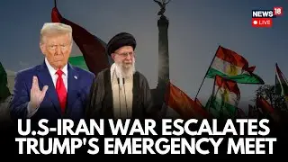 Donald Trump LIVE | Iran Unrest Gets Intense | Trump Calls For An Urgent Meeting | Emergency Talks