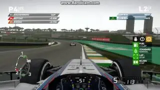 F1 2015 MOD Williams Brazil gameplay (Realistic Damage)