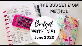 JUNE 2020 BUDGET by PAYCHECK #1 | HAPPY PLANNER | The BUDGET MOM | BBP