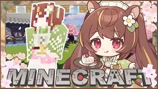 【 突發💭】日本語多めかも❕𝗢𝗛𝗢麥塊𝗥𝗣𝗚⛏️跟隊友的水族館興建工程✨𝗙𝗧. ももせ、立穎、呆牛｜沐沐シノもみじ🍓🐿️