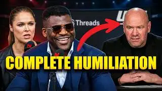 Ronda Rousey & Francis Ngannou Publicly Humiliate Dana White At Netflix Presser