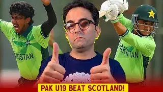 Pakistan U19 beat Scotland U19 by 6 wickets | Usman Khan is the player of the match 🇵🇰🏏