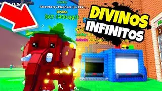 COMO EU CRIEI DIVINOS INFINITOS NO ESCAPE DO TSUNAMI PARA BRAINROTS ! ! !