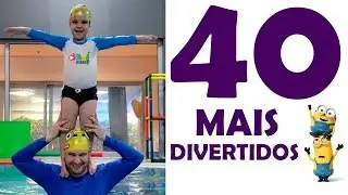 TOP 40 TIPOS DE EXERCÍCIOS DIFERENTES DE NATAÇÃO INFANTIL