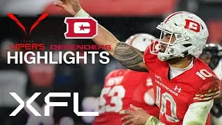 XFL: Vegas Vipers vs. D.C. Defenders (Full Game Highlights)