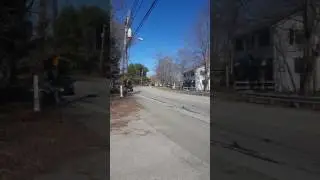 North Reading fire department responding to a call.