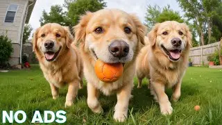 12 Hours of Dog TV for Dogs to Watch🐕🌈Calming & Healing Music for Dogs - Sleep & Relax🌈🐶 No Ads