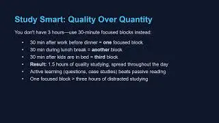Time Management for Busy PN Students