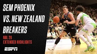 NBL Mini South East Melbourne Phoenix vs. New Zealand Breakers | Extended Highlights