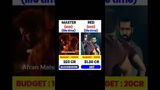 master vs red movie comprises and Box office collections life time collections #master #red #movies
