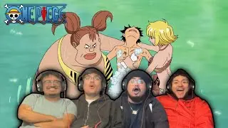 Luffy arrives on Amazon Lily!!! | One Piece EP 408-409 Reaction | One Piece Reaction