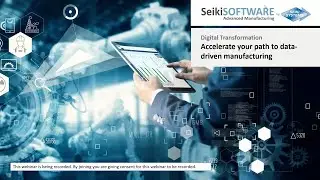 Accelerate your path to data-driven manufacturing