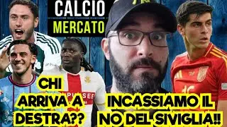 CALCIOMERCATO NAPOLI❗️ZAPPA HA ACCETTATO❓️JUANLU SANCHEZ NO DEL SIVIGLIA❗️ALISSON SANTOS CHIUSURA❓️