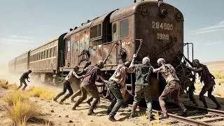 Petrol Khatam Hone Ke Baad Insaano Ne Train Chalane Ke Liye Zombies Ka Istemal Karna Shuru Kar Diya