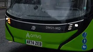 Day 19 of the Xmas Countdown: Arriva Northumbria ADL Enviro400EV DM01-MD AR74ZEB