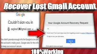 Recover Lost Gmail Account 2024 update | google account recovery #gmailaccountrecovery
