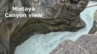 [아름다운 로키 산행 #322] 미스타야 캐년(Mistaya Canyon)