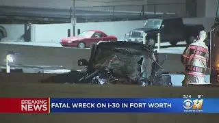 Fatal Wrong Way Crash On I-30 Kills At Least One In Fort Worth