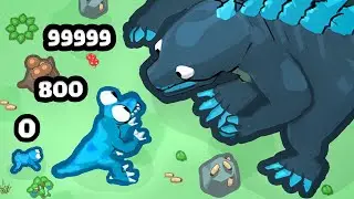 Growing a Baby Godzilla to MAX LEVEL