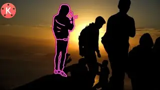 how to edit video glow scribble effect on android tutorial kinemaster | glowing scribble effect