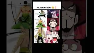 Four sword style... 😂‼️ #onepiece