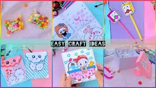 Easy craft ideas | Activities for summer vacations | EmanCrafts | 10+ craft ideas