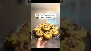 Guilt-Free Pumpkin Cream Cheese Muffins