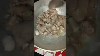 boiling a chicken liver