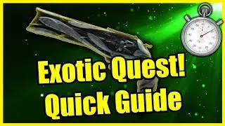 *SUPER Fast Guide* Lumina Exotic Hand Cannon Quest (Destiny 2)