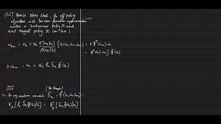 Session 17: Off-Policy Evaluation of TD0 with linear function Approximation, Emphatic TD0