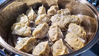 Steamed Tofu Dumplings! | 蒸豆腐饺子
