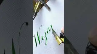 Wizardry #calligraphy #calligraphylettering #calligraphychallenge