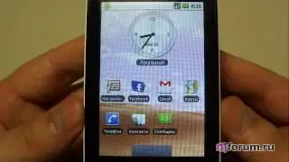 Обзор Acer E400 - Экран мобильного телефона