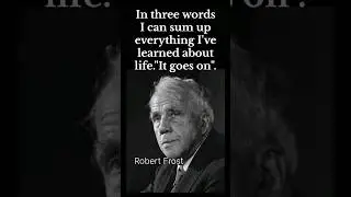 Life lesson quote ✨️,Robert Frost quote, youtube short, whatsapp status