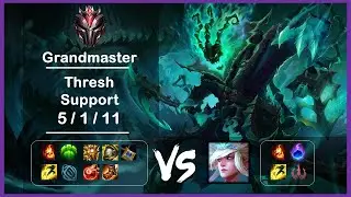 KR Grandmaster Replays Support Thresh vs Janna Ep.3356