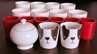 Unbox Cute Coffee Mugs/ Coffee Addict/shopping
