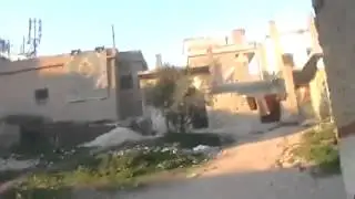 Assad Army Bombs Al Houleh   5 Feb 12