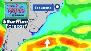 Surfline Forecast: Contestable Wedges To Kick Off Window With More Surf On The Way - Vivo Rio Pro