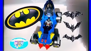 Imaginext Batmobile fun videos for kids toy review