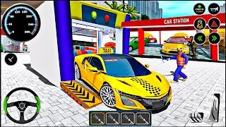 Us Taxi Car Driving Simulator-Yellow Taxi Car Driving Simulator Android Gameplay